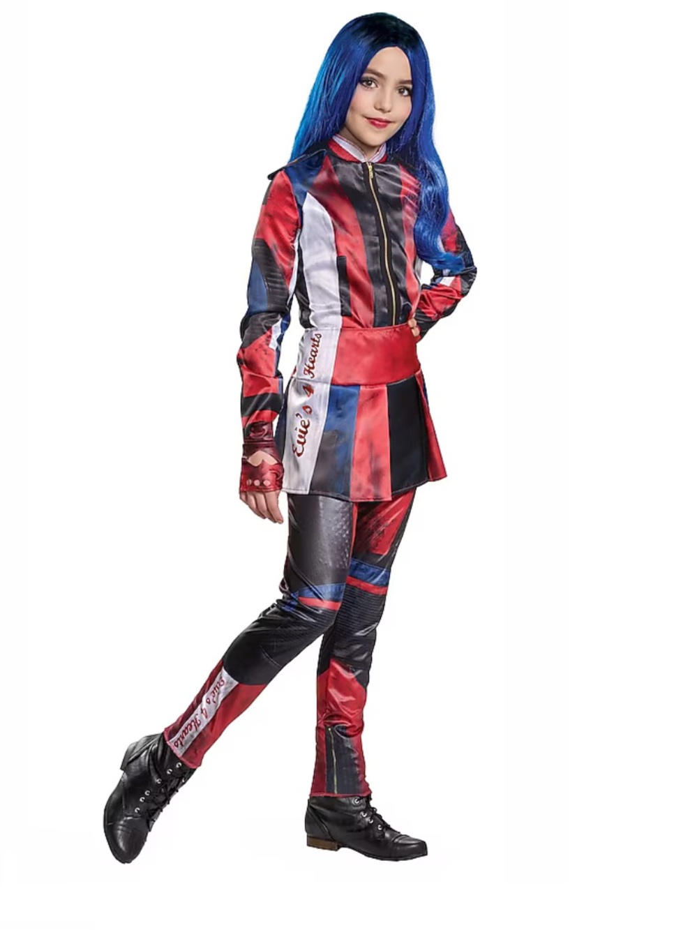 Disney Descendants 3 Evie Girls Halloween Costume Cosplay Size Small 4-6